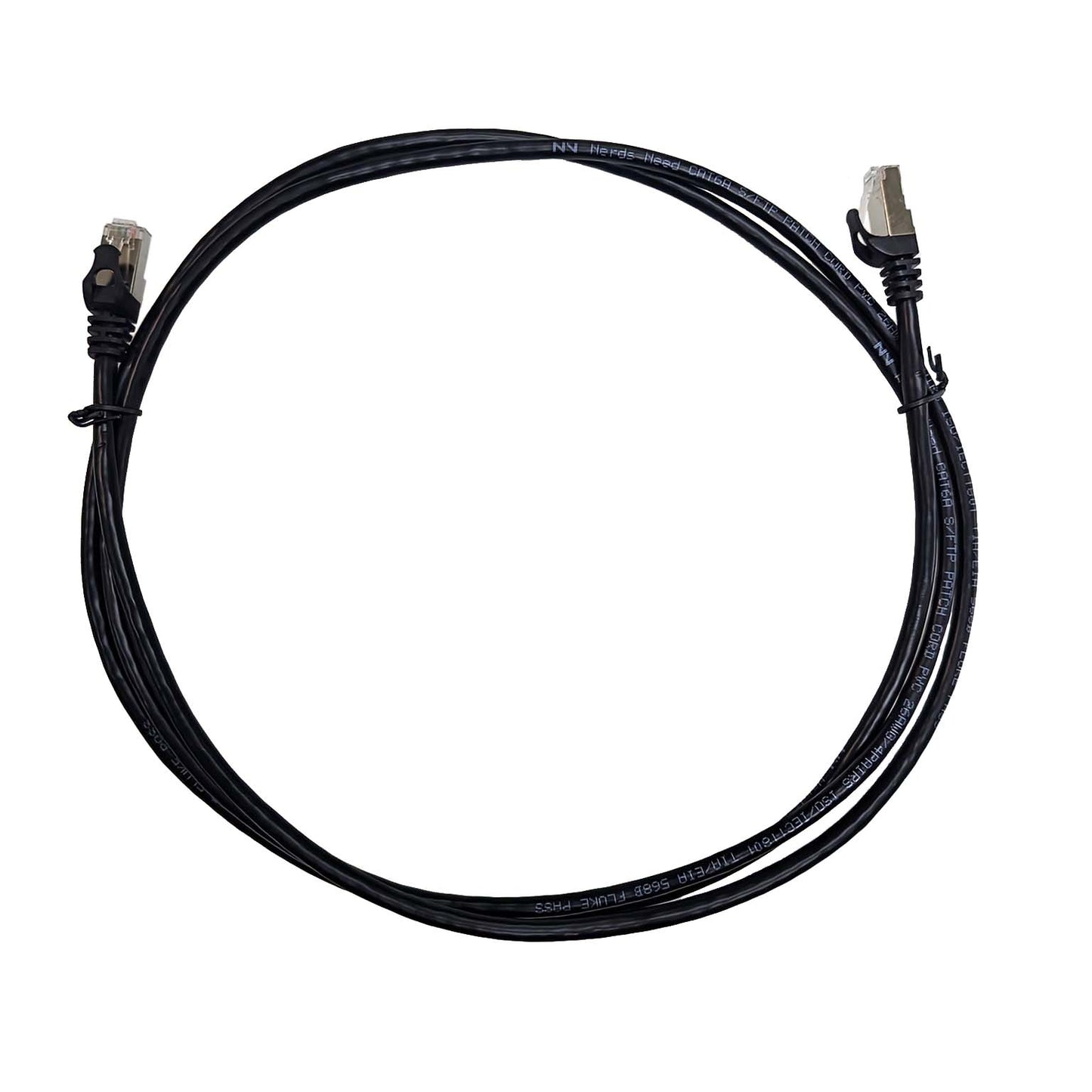 Ethernet Cat 6A Patch Cable 10Gbps POE S/FTP Shielding